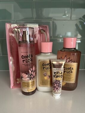 Bath & Body Works Costa Rica Pink Pineapple Sunrise Set